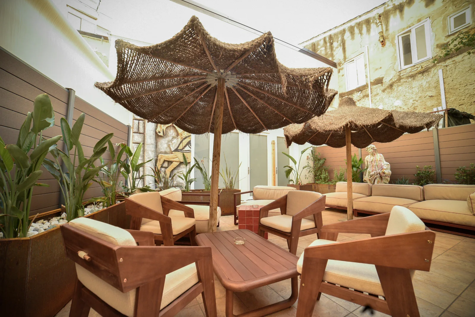 Il giardino dell’hotel
