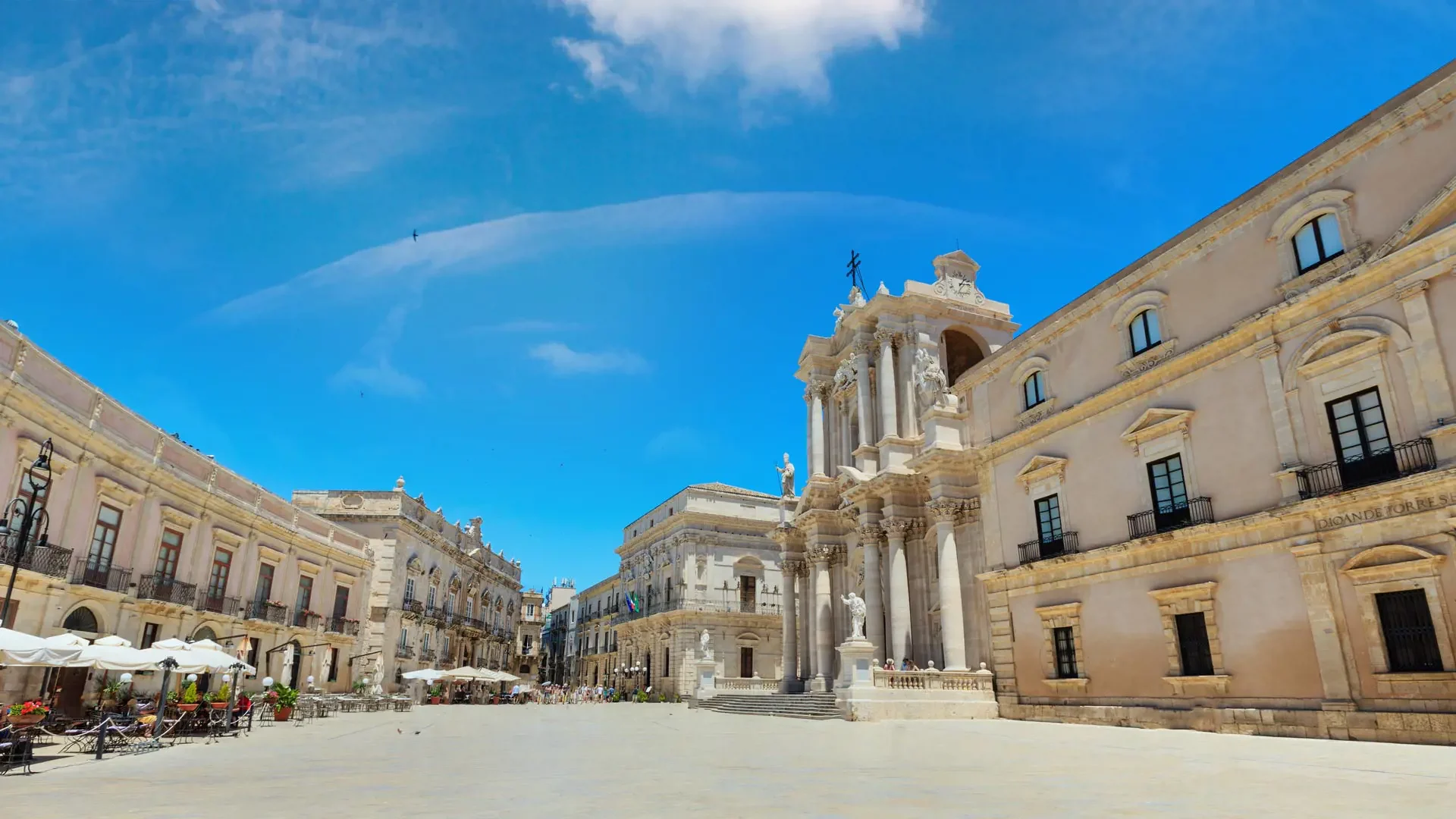 La cathédrale de Syracuse
